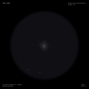sketch Caldwell 79 NGC 3201
