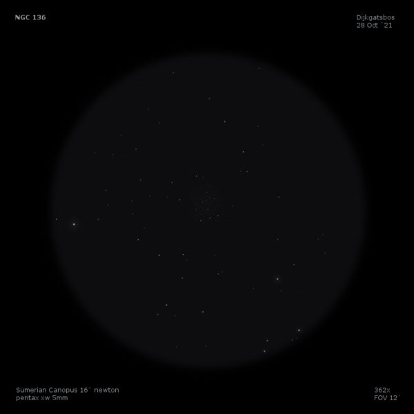 sketch NGC 136