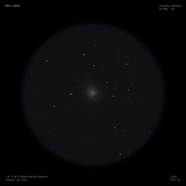 sketch NGC 2808