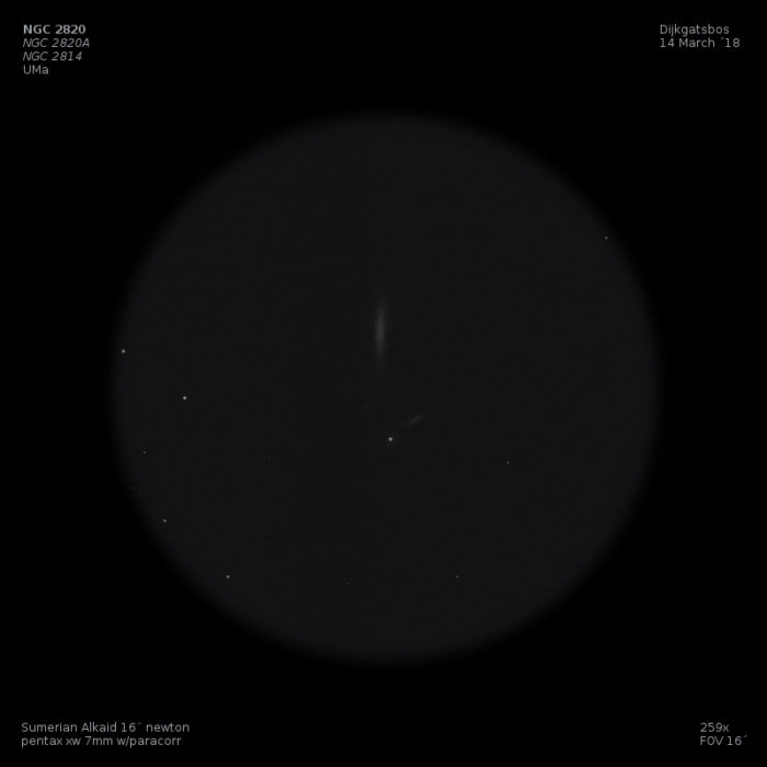 sketch NGC 2820