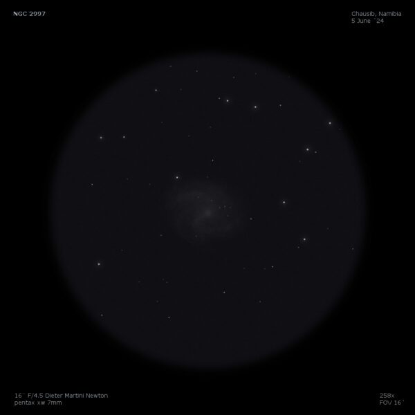 sketch NGC 2997