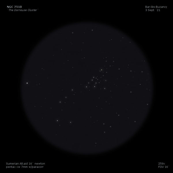 sketch NGC 7510