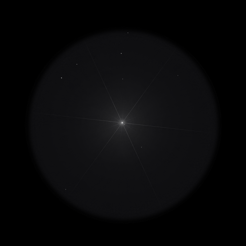 Sirius, a double star in Canis Major