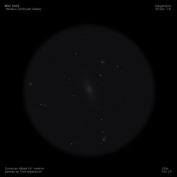 sketch NGC 1023