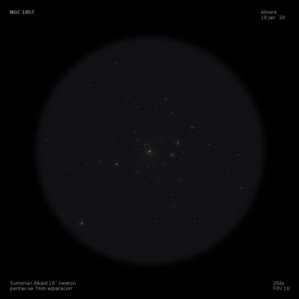 sketch NGC 1857