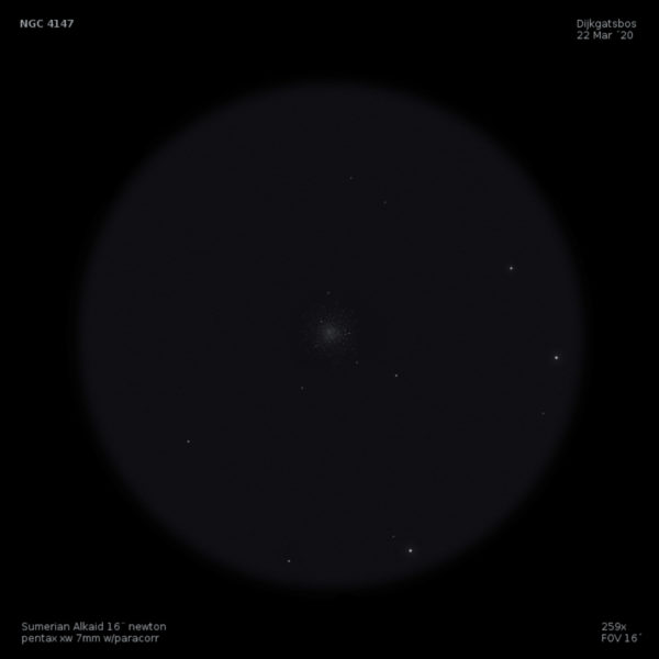 sketch NGC 4147