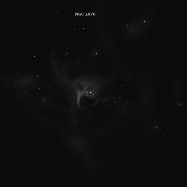 sketch ngc 2070 tarantula nebula
