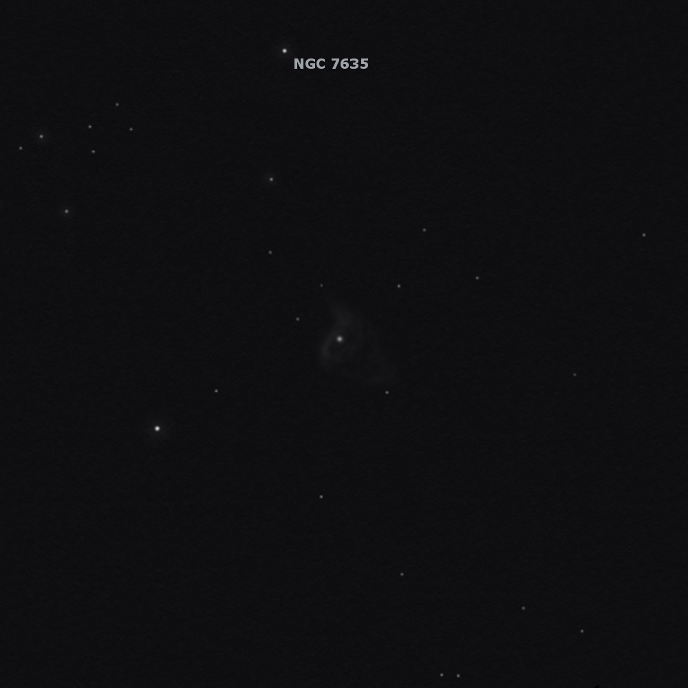 sketch ngc 7635 bubble nebula