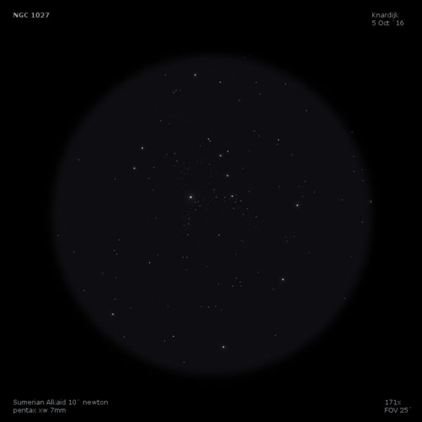 sketch NGC 1027