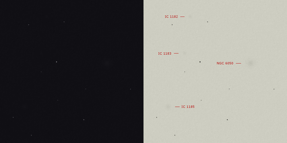 sketch ngc 6050 arp 272