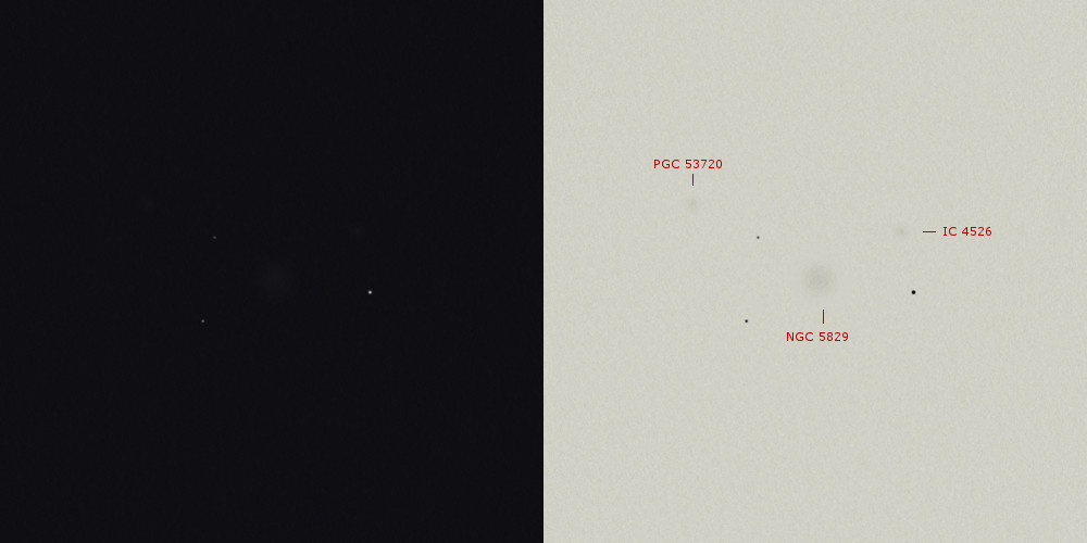 sketch ngc 5829 arp 42